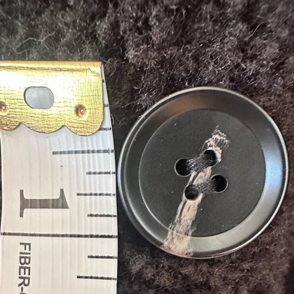 ZARA WOMEN LONG DOUBLE FACED COAT BROWN REVERSIBLE - Picture 13 of 16